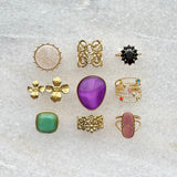 Ring met steen kopen | BY BLOOM ring | Ring voor dames