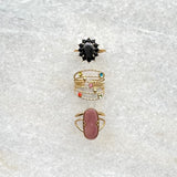 Ring met strass | Regenboog ring kopen | BY BLOOM 