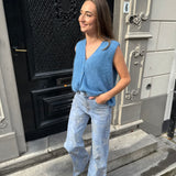 Bobbie gilet met Mohair | Mohair dameskleding kopen online | BY BLOOM