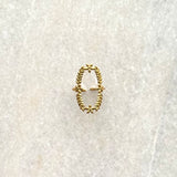 Ovalen open ring | Roestvrijstalen ring online kopen | BY BLOOM sieraden