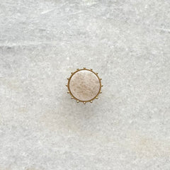 Ring met natuursteen | Stainless Steel ring kopen | BY BLOOM