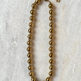 Gouden bollen ketting | Stainless Steel Ketting | BY BLOOM