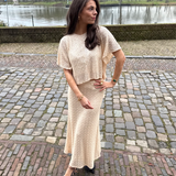 Pailletten rok met top | BY BLOOM dames kleding | Kleding set met pailletten | Kleding kopen online