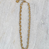 Gouden ketting met strikjes | Strik ketting | Stainless steel ketting